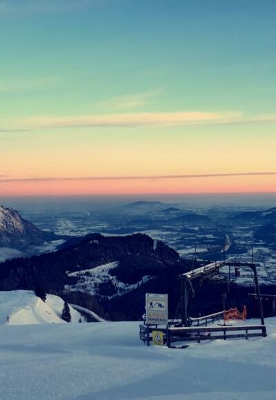 Sonnaufgang am Rossfeld