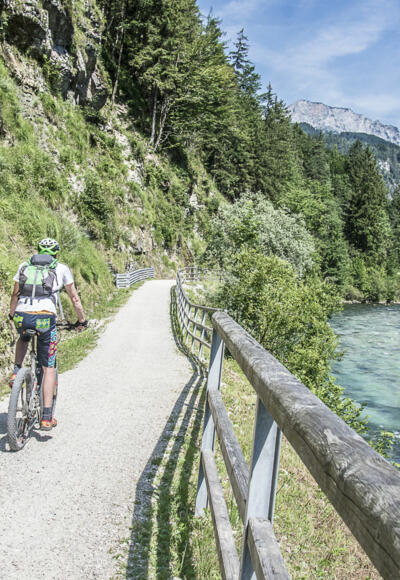 Auf dem Berchtesgadener Radstern Ost nach Marktschellenberg