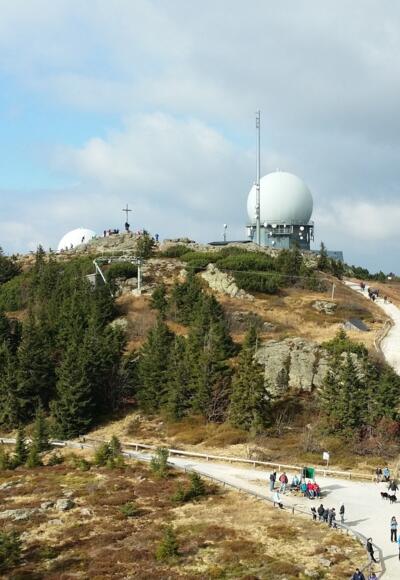 Blick auf den großen Arber