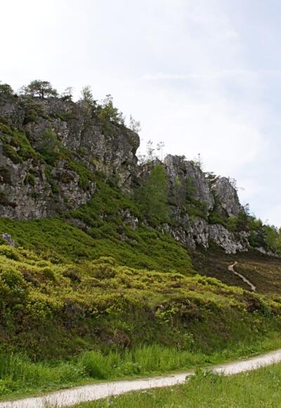 Großer Pfahl - Ostseite