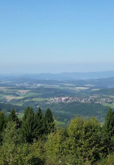Aussicht von Kreuzhaus nach Nord-Ost