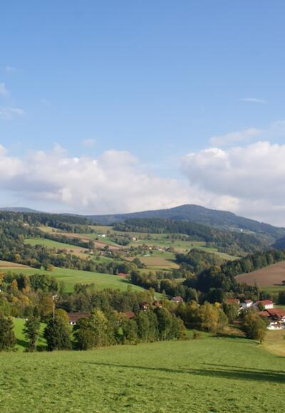 Blick von Bachersgrub nach Obermühlbach