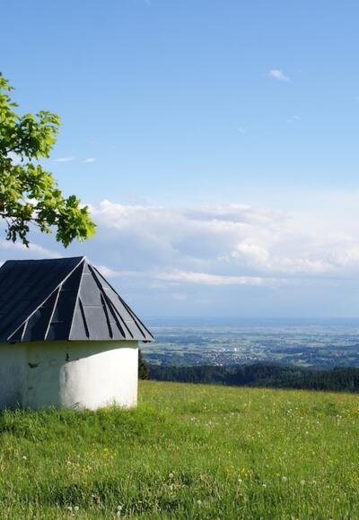 Kapelle über Meinstorf mit schöner Fernsicht