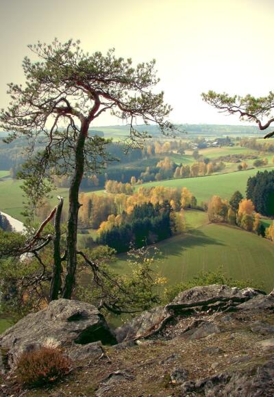 Aussichtspunkt Petersgrat bei Joditz