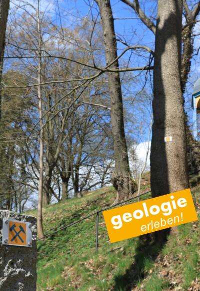 Der Geopfad im Stadtpark Theresienstein