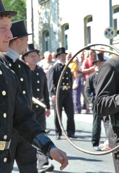 Festzug zum Hofer Schlappentag