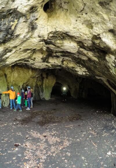 Der Eingang in die Oswaldhöhle