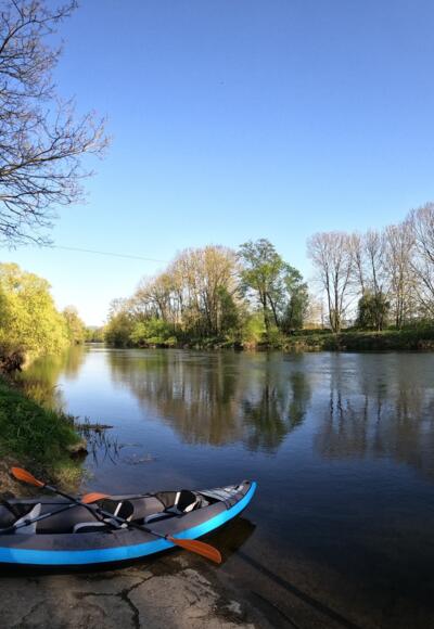 Bootsanlegestelle am Main in Nedensdorf