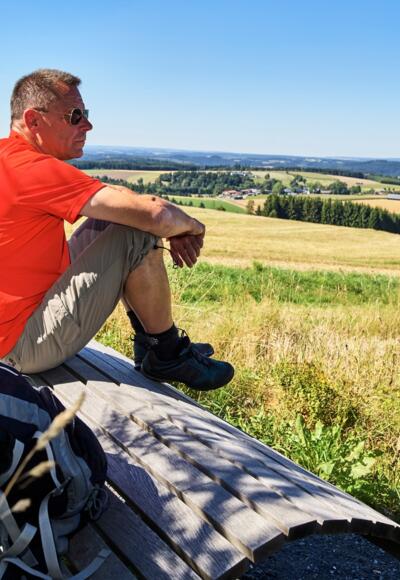 Liegebank auf dem Schnebeser Knock