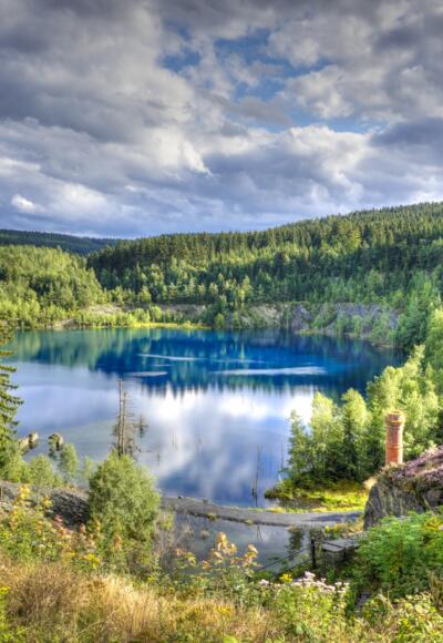 Technisches Denkmal - Historischer Schieferbergbau - Lehesten