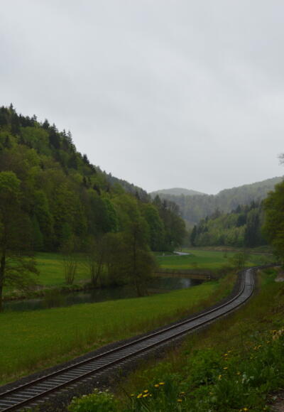 Verkehrswege im Wiesenttal zu Wasser und zu Lande