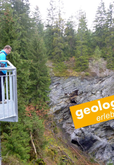 Die Aussichtsplattform am Schallersbruch