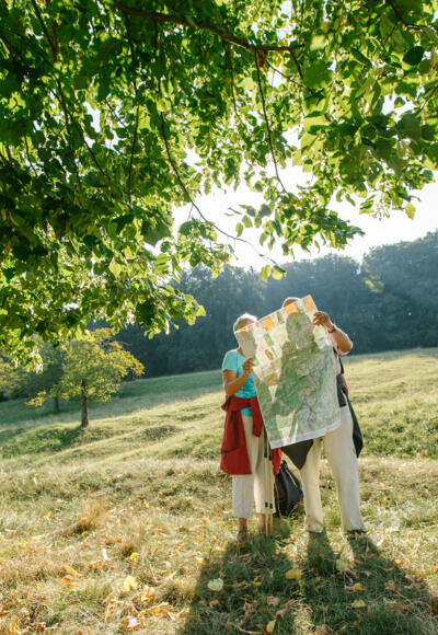 Wandern in der Natur