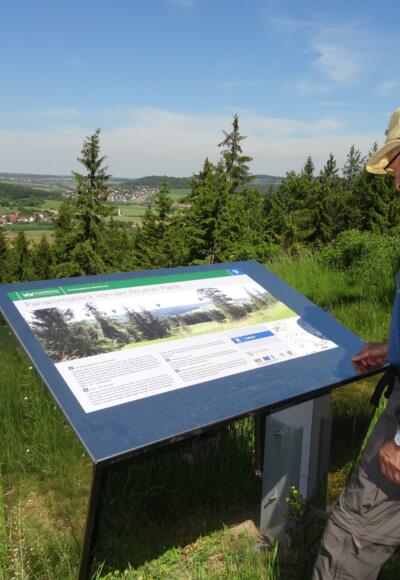 Panoramablick von der Reuther Platte