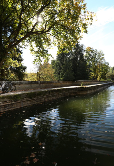 Kanal &amp;#252;ber die Schwarzach, Alter Kanal, Ludwigskanal, Br&amp;#252;ckkanal