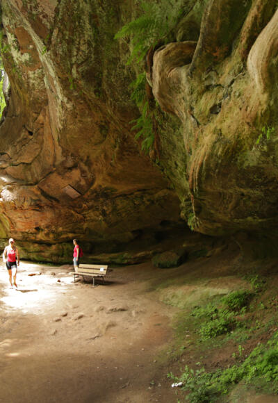 Wandern in der Schwarzachklamm