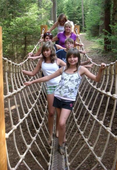 Ein kleiner Familienausflug in den Barfußpfad Enderndorf.