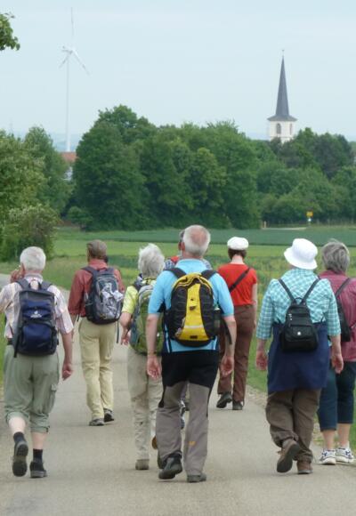 Auf dem Weg nach Aub