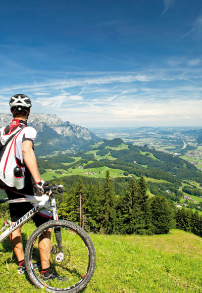 Blick vom Zinkenkogel Richtung Salzburg