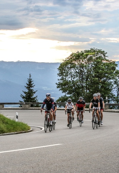 Mit dem Rennrad auf der Rossfeld Panoramastraße