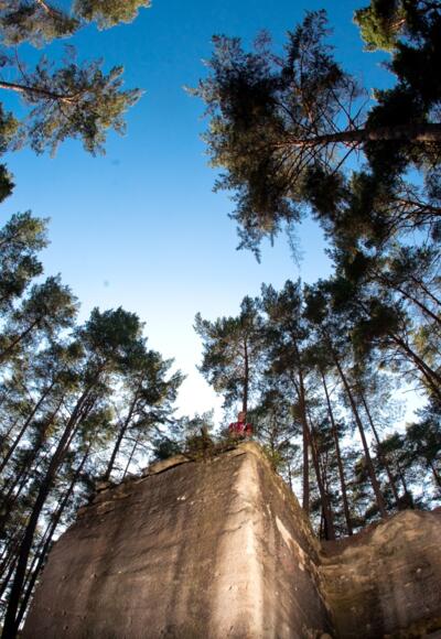 Die Steinbrüche bei Wernsbach