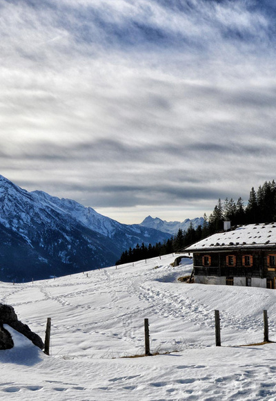 Die Mordaualm im Winter