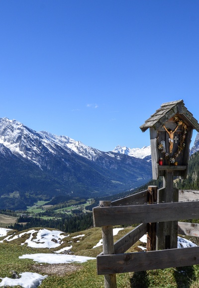 Almkreuz auf der Mordau Alm