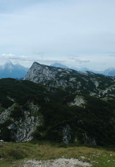 Berchtesgadener Hochthron vom Salzburger Hochthron aus gesehen