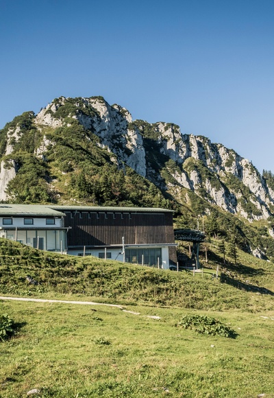 Bergstation der Kampenwandseilbahn