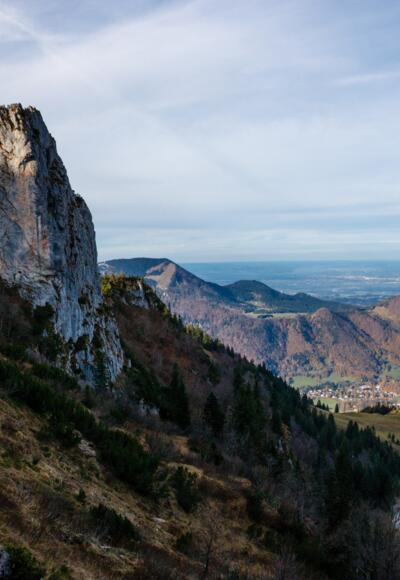 Staffelstein: Felsturm auf der Nordseite der Kampenwand
