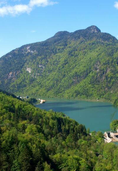 Müllnerberg,  von Predigtstuhlseilbahn gesehen
