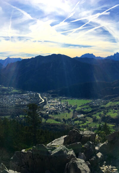 Aussicht zum Untersberg 