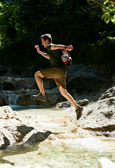 Unterwgs in der Alpgarten Schlucht