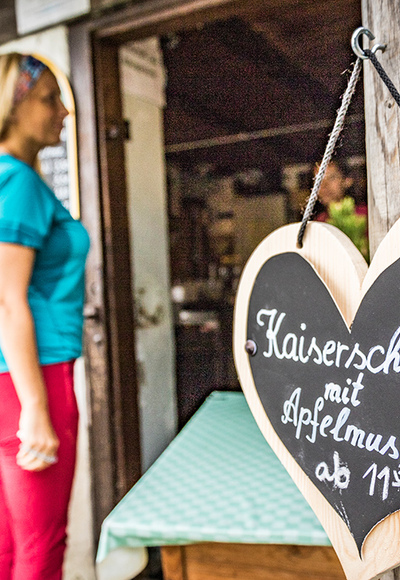 Ausgabe an der Zwieselalm