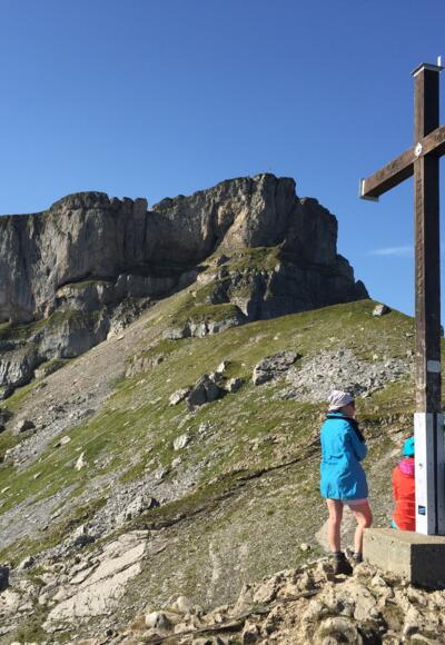 Gipfelkreuz Hahnenköpfle