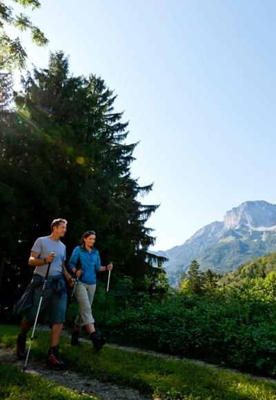 Nordic Walking von Marktschellenberg nach Grödig