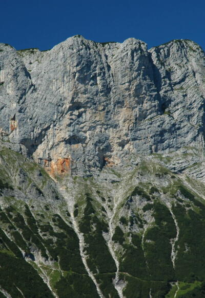 Untersberg-Südwände mit Rosslandersteig