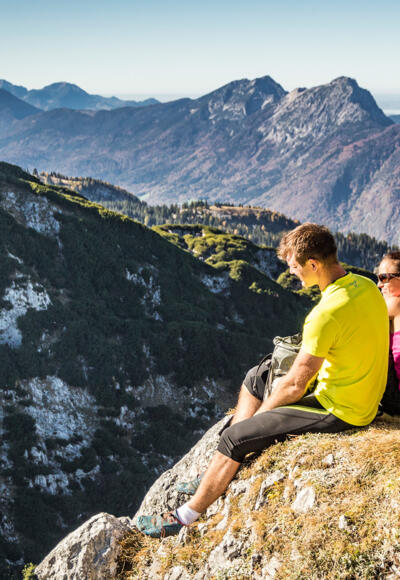 Aussicht vom Untersberg nach Norden