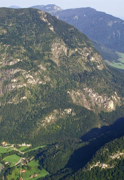 Blick auf Schneizlreuth