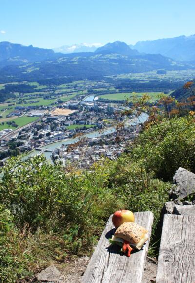 Exponierter Jausenplatz am Kleinen Barmstein