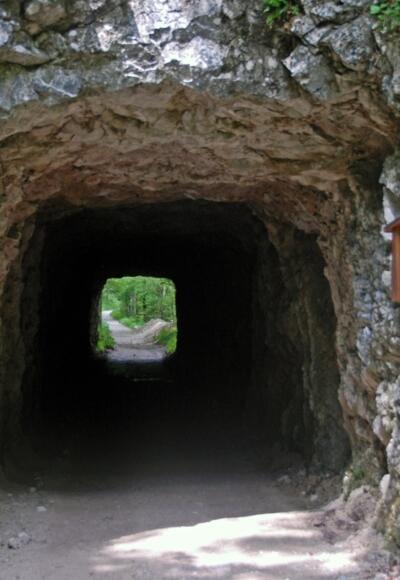 Ehemaliger Eisenbahntunnel am Waldbahnweg