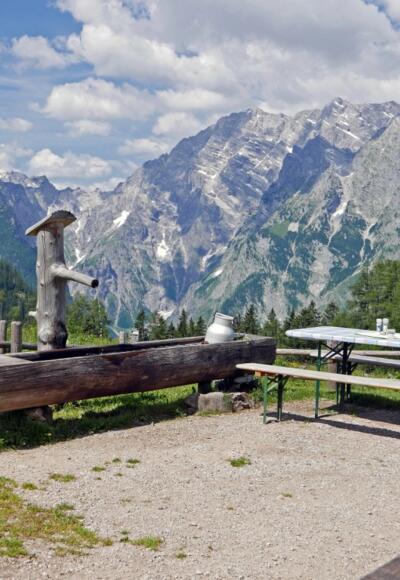 Watzmannblick von der Priesbergalm