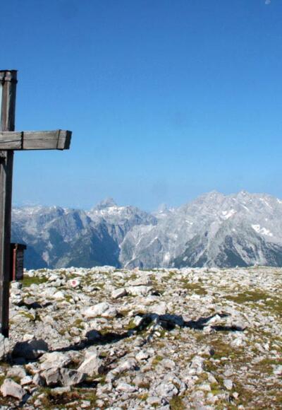 Gipfelkreuz Hohes Brett