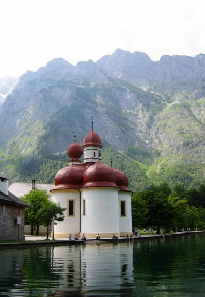 Die berühmte Barockkirche St. Bartholomä.