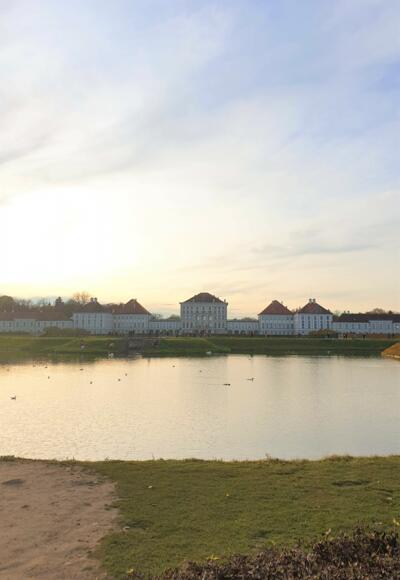 Schloss Nymphenburg von der Ferne