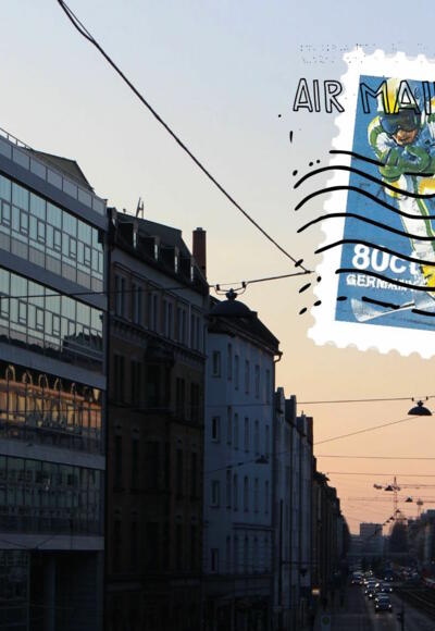 Landsbergerstraße Postkarte