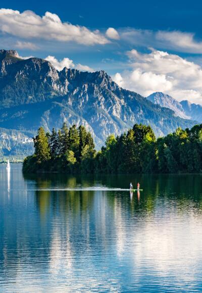 Forggensee Standup-Paddling