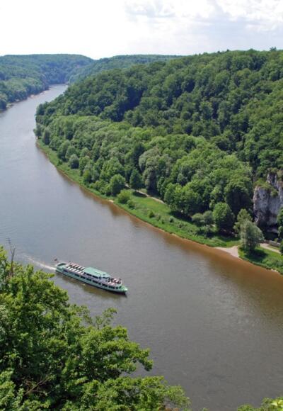 Über dem Donaudurchbruch