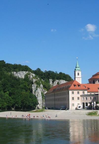 Kloster Weltenburg in der Weltenburger Enge