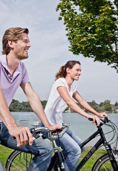 Radln am Pucher Meer